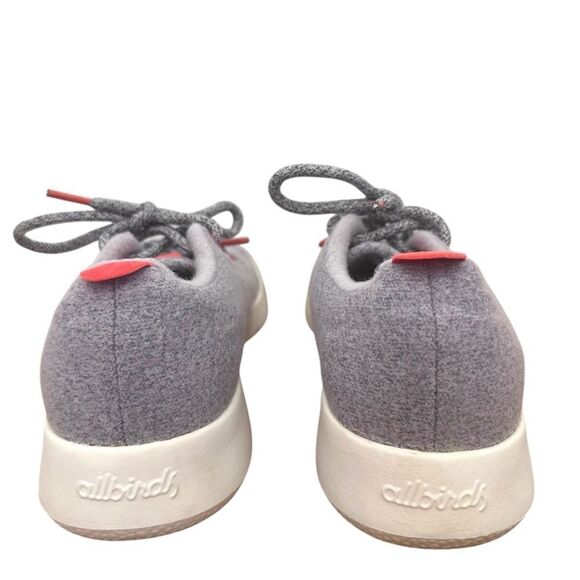All Birds Women's Light Grey / Blue Wool Runners Size 8 - Picture 3 of 8